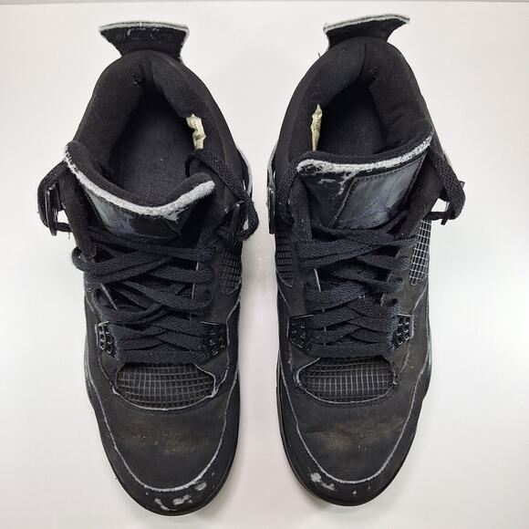 Air Jordan 4 Retro Black Cat 2006 Basketball Shoes 308497-002 Men's Size 11.5 - Picture 7 of 15